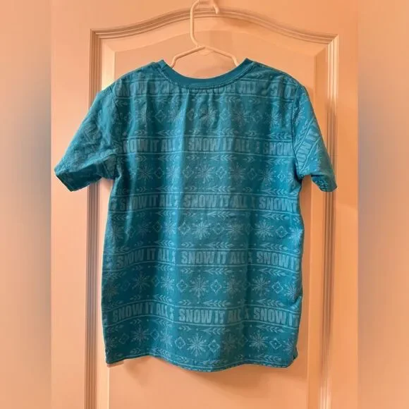Disney Frozen T-Shirt Size 7/8 - Picture 4 of 6
